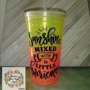 Design your own 1of a kind custom acrylic Tumber